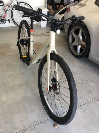 Used Velotric T1 E-Bike Regular Size 2025 Road & Gravel, Light Gray — image 5 of 11