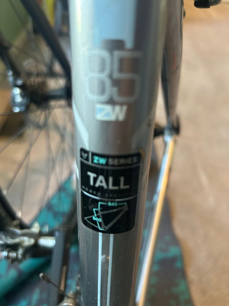 Used Felt ZW85 2014 2014 Road & Gravel, Light Gray — image 5 of 6