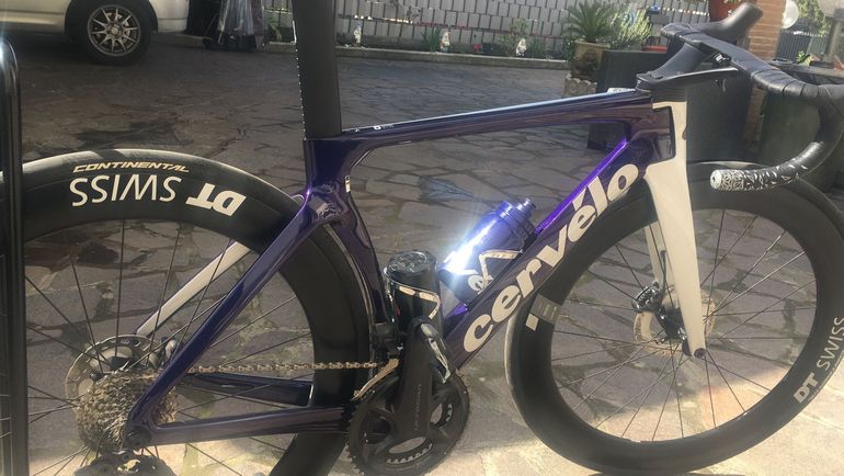 Used Cervélo S5 Ultegra Di2 2023 2023 Road & Gravel, Purple — image 5 of 7