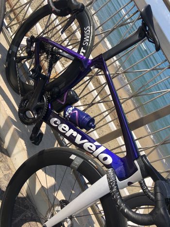 Used Cervélo S5 Ultegra Di2 2023 2023 Road & Gravel, Purple — image 3 of 7