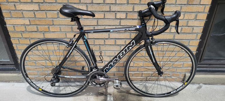 Used Marin Stelvio Shimano 105 2010 Road & Gravel, Black — image 2 of 7