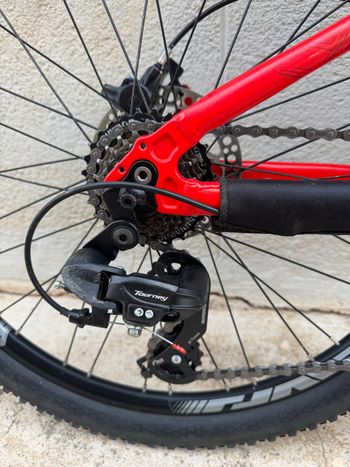 Used Megamo Ku4 Shimano Tourney 2026 Mountainbike, Rosso — image 3 of 7