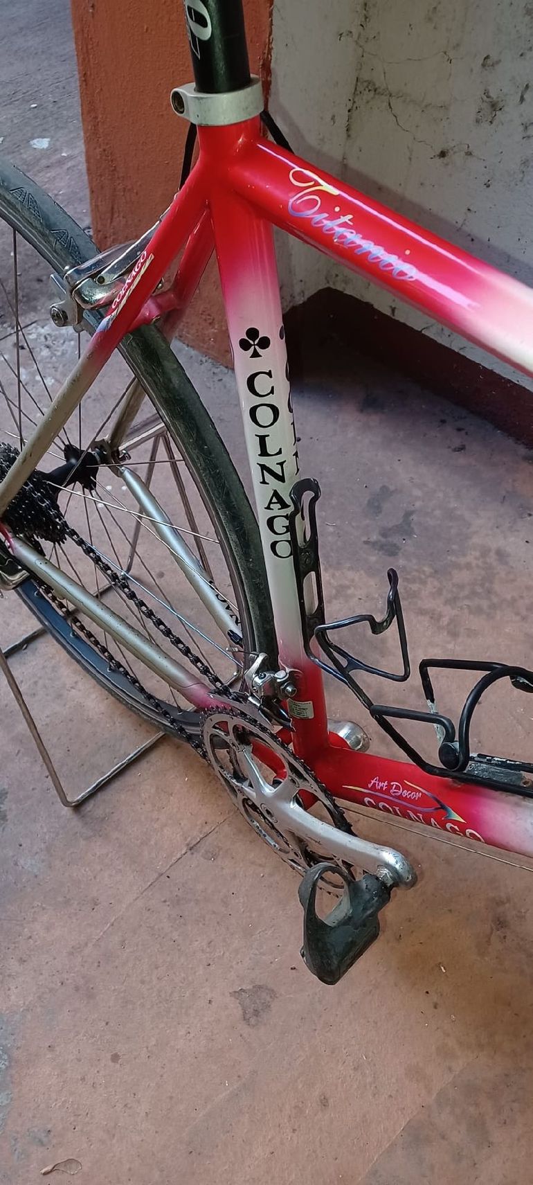 Used Colnago oval master Colnago oval master Custom Campagnolo Record 1999 Road & Gravel, Red — image 13 of 13