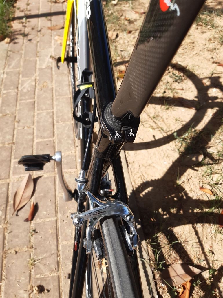 Used Giant Once Other Campagnolo 1999 Road & Gravel, Schwarz — image 5 of 9