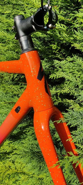 Used Specialized Crux DSW Frameset 2025 Frameset 2025 Road & Gravel, Orange — image 3 of 6