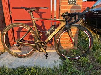 Used BMC timemachine TMR01 2017 2017 Road & Gravel, Red — image 2 of 10