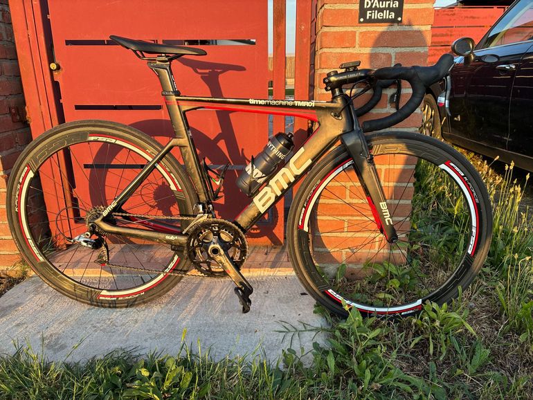 Used BMC timemachine TMR01 2017 2017 Road & Gravel, Red — image 2 of 10