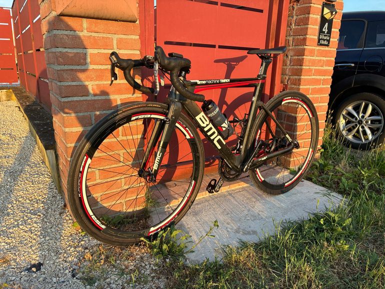 Used BMC timemachine TMR01 2017 2017 Road & Gravel, Red — image 4 of 10