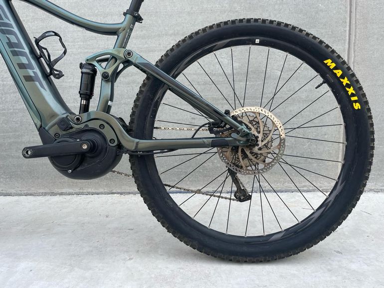 Used Giant Stance E+ 2 2021 2021 Mountainbike, Green, 29 — image 6 of 9
