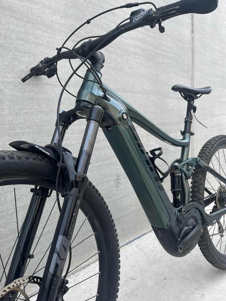Used Giant Stance E+ 2 2021 2021 Mountainbike, Green, 29 — image 8 of 9