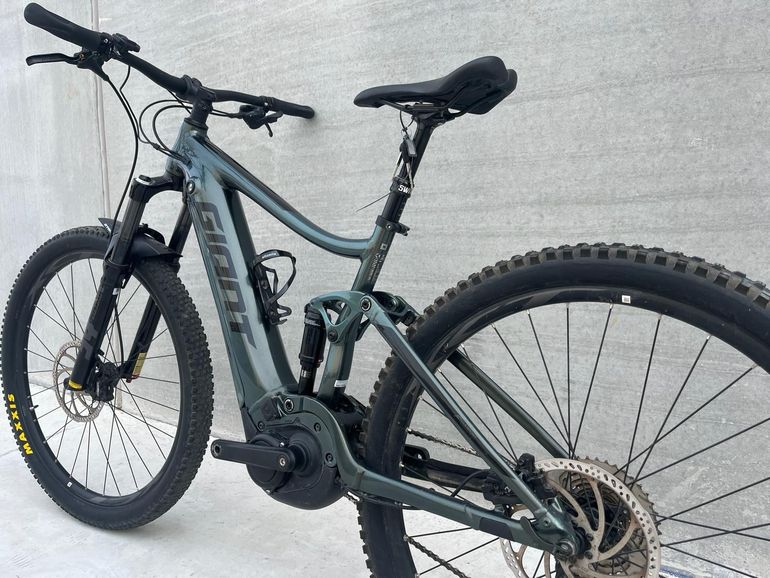 Used Giant Stance E+ 2 2021 2021 Mountainbike, Green, 29 — image 7 of 9