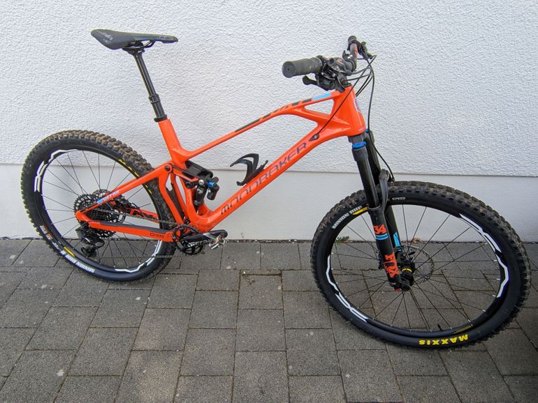 Used Mondraker Foxy SRAM GX Eagle 2018 Mountainbike, Orange — image 2 of 11
