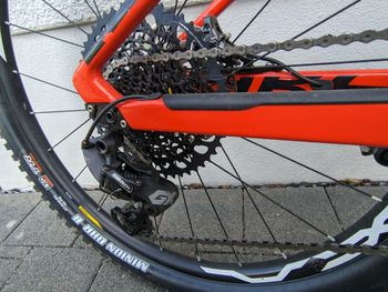 Used Mondraker Foxy SRAM GX Eagle 2018 Mountainbike, Orange — image 10 of 11