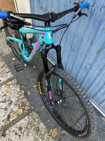 Used Santa Cruz Nomad SRAM XX1 Eagle AXS 2017 Mountainbike, Blue — image 2 of 4