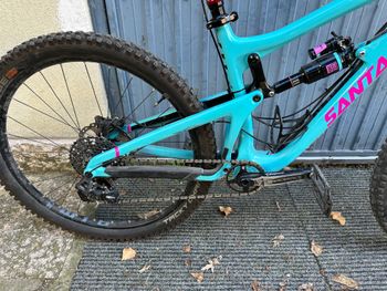 Used Santa Cruz Nomad SRAM XX1 Eagle AXS 2017 Mountainbike, Blue — image 4 of 4