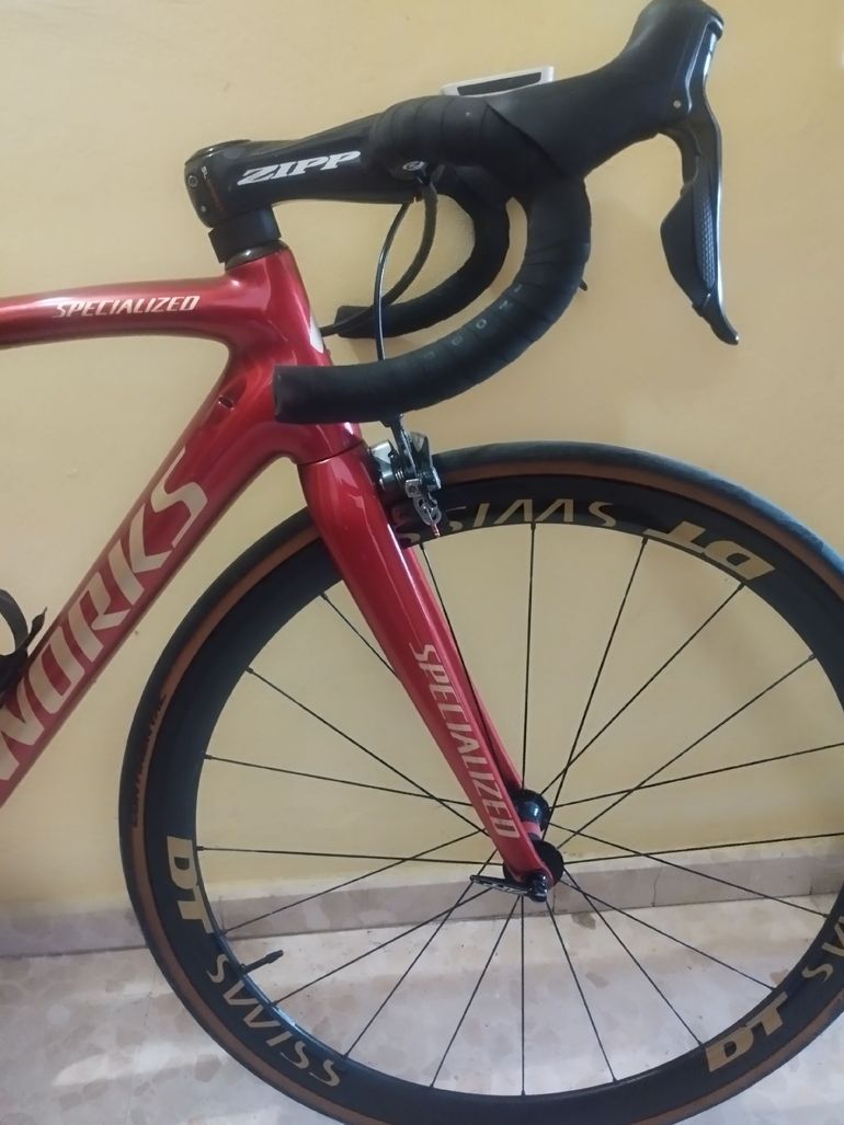 Used Specialized S-Works Tarmac SL4 Dura-Ace Di2 2014 2014 Road & Gravel, Red — image 2 of 4