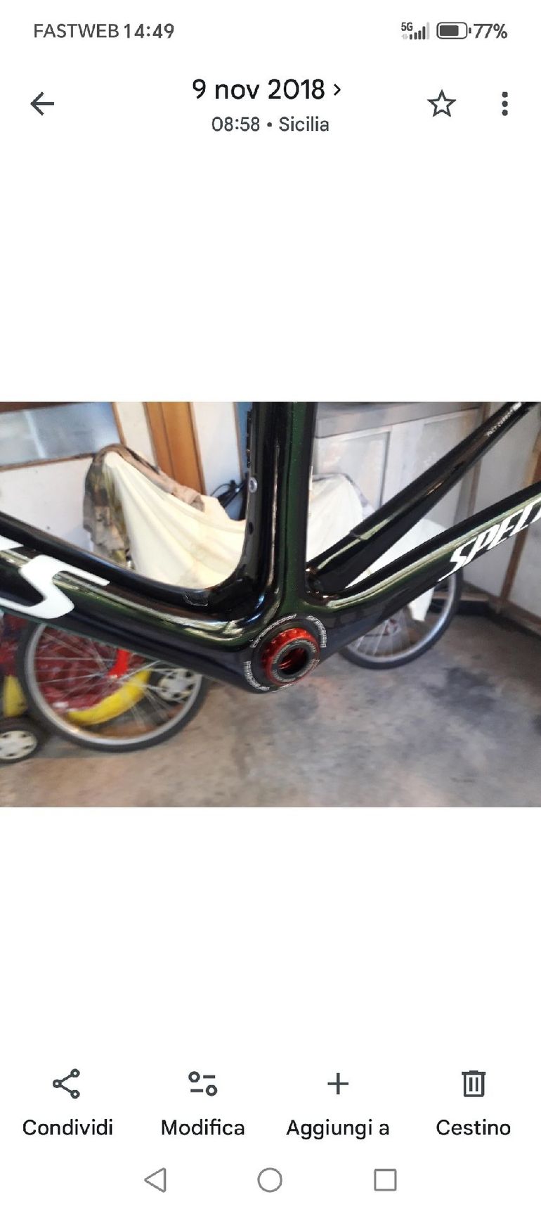 Used Specialized Tarmac Shimano Ultegra 2017 Road & Gravel, Black — image 2 of 10