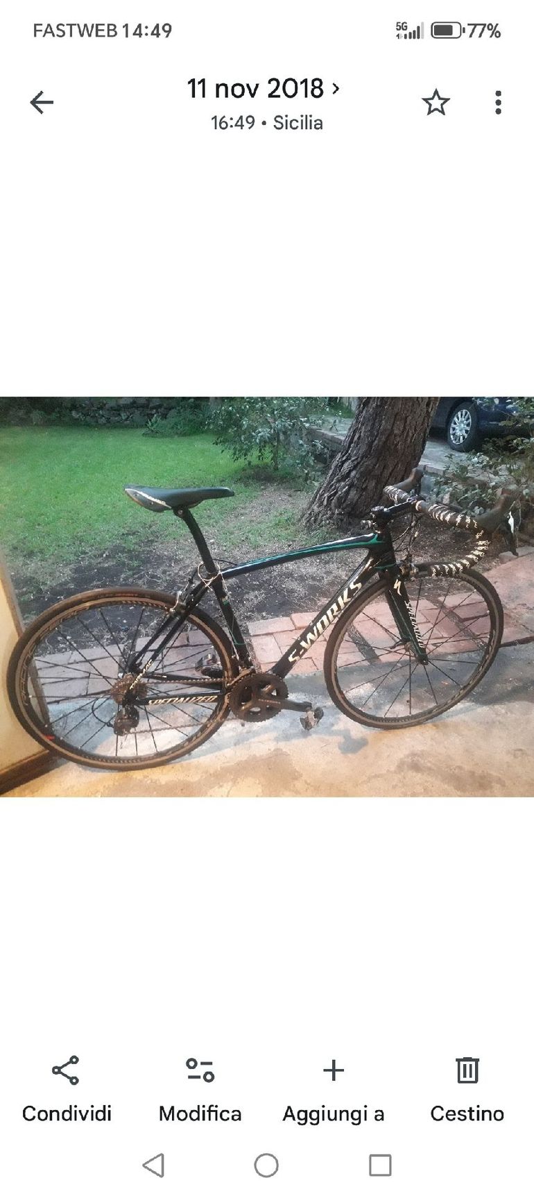 Used Specialized Tarmac Shimano Ultegra 2017 Road & Gravel, Black — image 4 of 10
