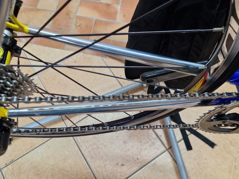 Used cavalera Acier Colombus Genius Frameset 1989 Road & Gravel, Red — image 2 of 3