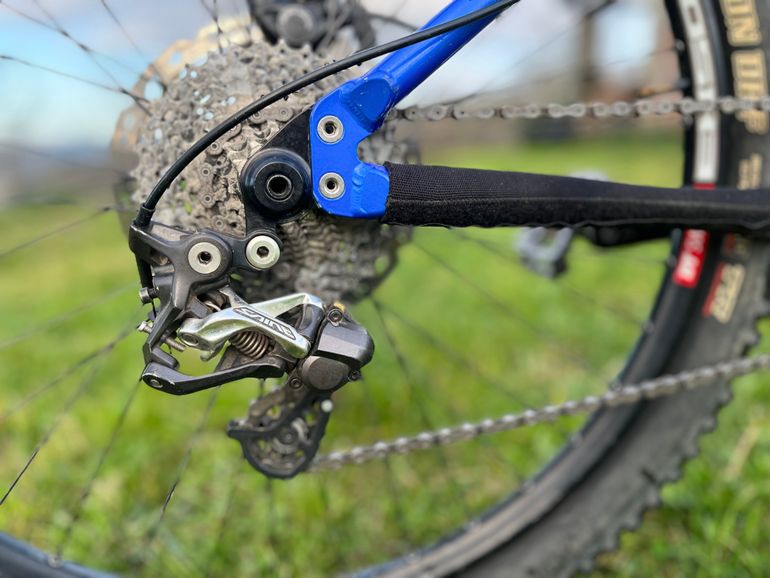 Used Production Privée Shan 2015 26" 2015 Mountainbike, Azul — image 8 of 10