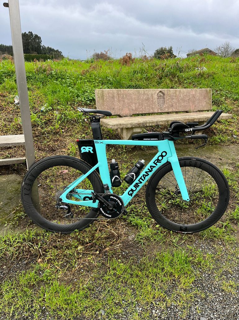 Used Quintana Roo PRsix Disc - Ultegra Di2 Electronic 2021 2021 Road & Gravel, Azul — image 1 of 3