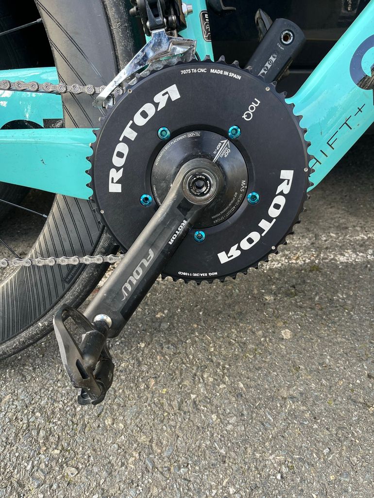 Used Quintana Roo PRsix Disc - Ultegra Di2 Electronic 2021 2021 Road & Gravel, Azul — image 3 of 3