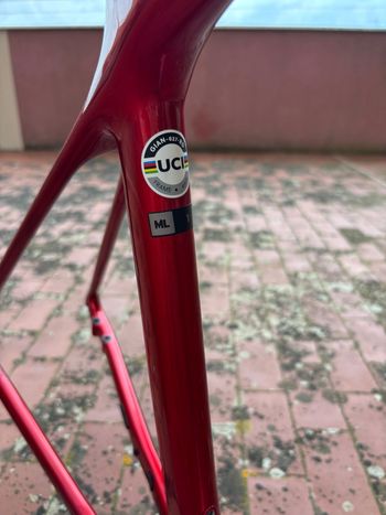 Used Giant TCR Advanced SL 1 Disc 2021 Frameset 2021 Road & Gravel, Red — image 4 of 10