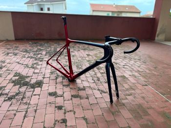 Used Giant TCR Advanced SL 1 Disc 2021 Frameset 2021 Road & Gravel, Red — image 3 of 10