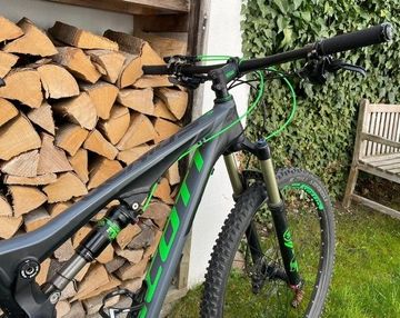 Used Scott Genius 940 2017 2017 Mountainbike, Green, 29 — image 3 of 4