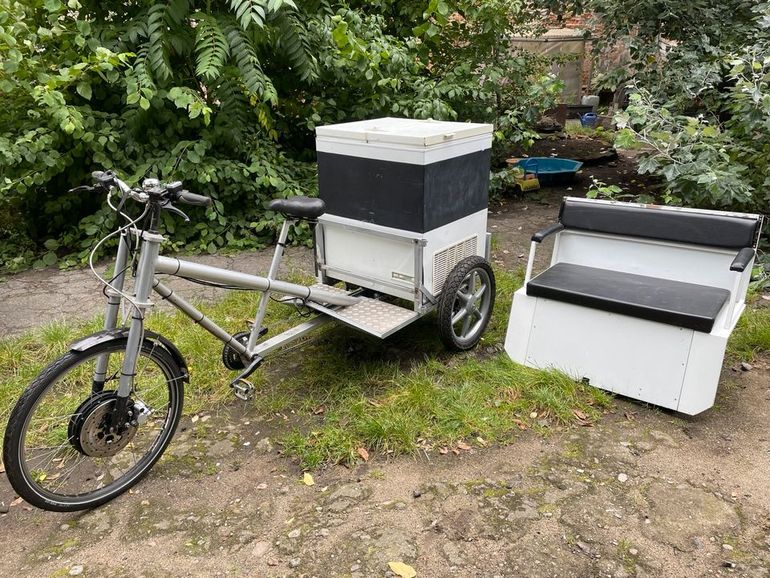 Used rikscha Getränkebike Rikscha Eisverkauf E-Bike Urban — image 4 of 15