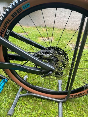 Used Simplon Simplon Rapcon Fully 29 RH XL Grey Matt Black Matt 2023 Mountainbike — image 6 of 9
