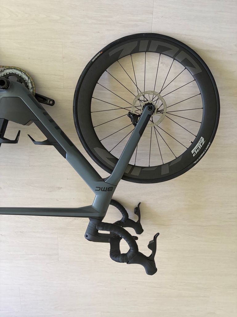 Used BMC Timemachine SRAM Rival eTap AXS 2023 Road & Gravel, Light Gray — image 6 of 11