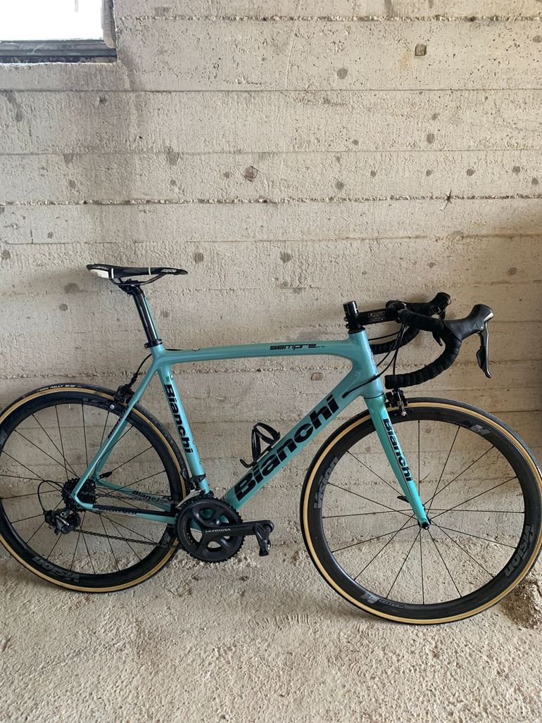 Tweedehands Bianchi Sempre Pro Carbon Frameset 2015 2015 Road & Gravel — afbeelding 5 van 5