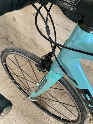 Used Bianchi Sempre Pro Carbon Frameset 2015 2015 Road & Gravel, Green — image 4 of 5