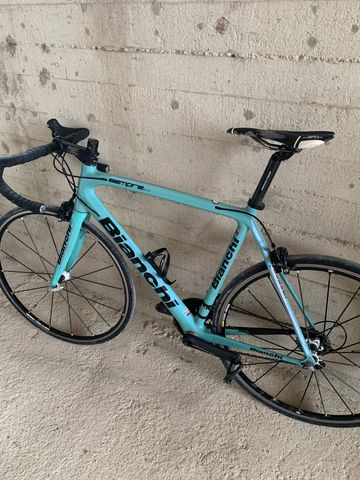 Used Bianchi Sempre Pro Carbon Frameset 2015 2015 Road & Gravel, Green — image 2 of 5
