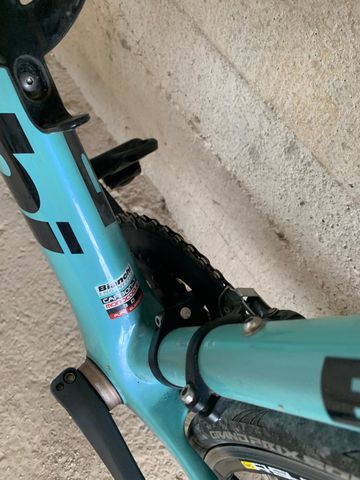 Used Bianchi Sempre Pro Carbon Frameset 2015 2015 Road & Gravel, Green — image 3 of 5