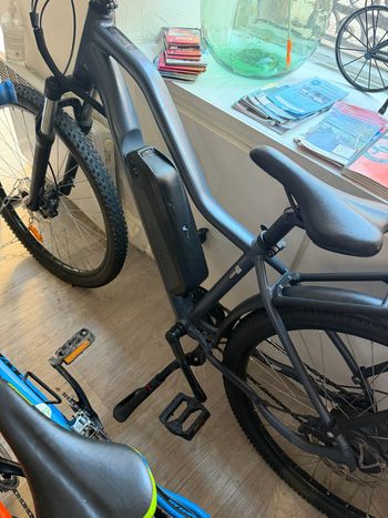 Used ROCKRIDER 500 Wh Touring Shimano Dura Ace Di2 2021 Mountainbike, Black — image 4 of 4