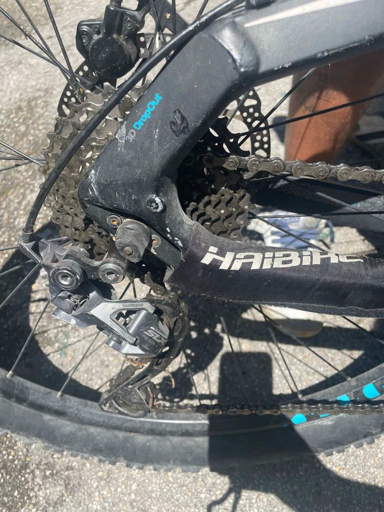 Used Haibike Sduro Other Shimano 2016 Mountainbike, Schwarz — image 3 of 16