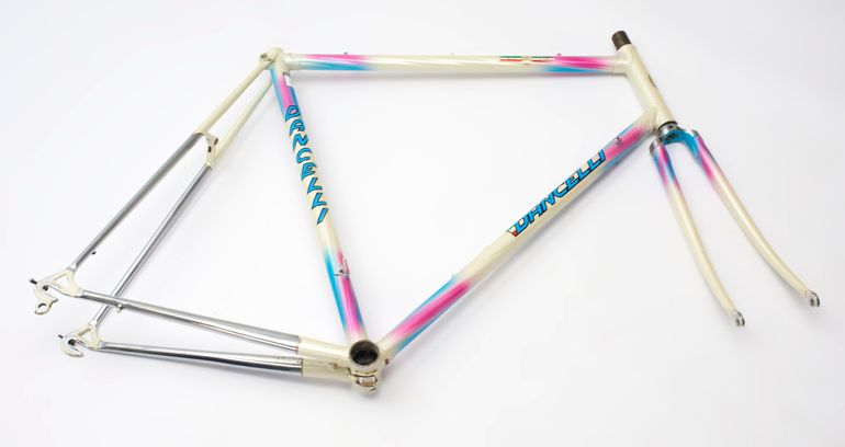 Used Dancelli Vintage 1980 Frameset 1980 Road & Gravel, White — image 6 of 11