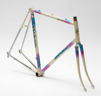 Used Dancelli Vintage 1980 Frameset 1980 Road & Gravel, White — image 2 of 11