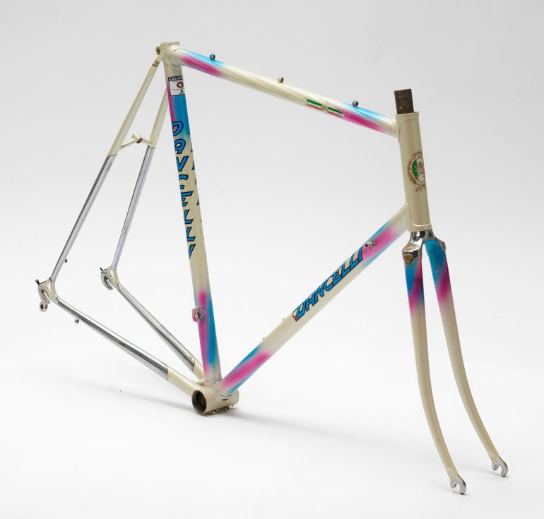Used Dancelli Vintage 1980 Frameset 1980 Road & Gravel, White — image 2 of 11