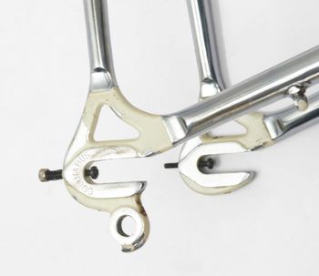 Used Dancelli Vintage 1980 Frameset 1980 Road & Gravel, White — image 8 of 11
