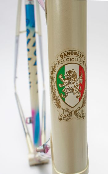 Used Dancelli Vintage 1980 Frameset 1980 Road & Gravel, White — image 3 of 11