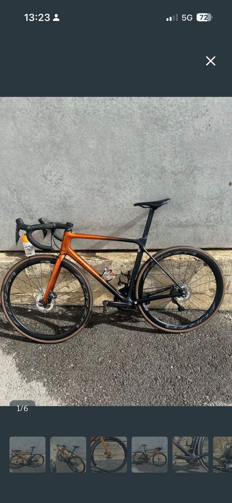 Used Giant TCR Advanced Pro Disc 0 Di2 2022 2022 Road & Gravel, Black — image 2 of 5