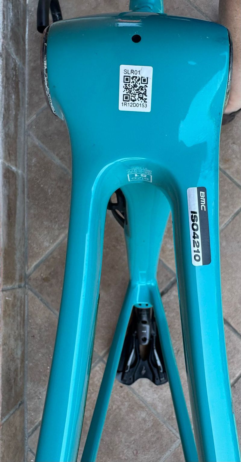 Used BMC Timemachine 01 ROAD THREE 2023 Frameset 2023 Road & Gravel, Blue — image 7 of 7