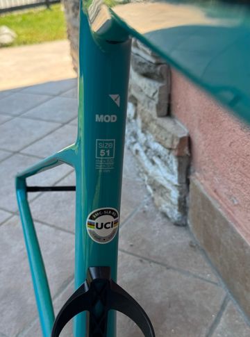 Used BMC Timemachine 01 ROAD THREE 2023 Frameset 2023 Road & Gravel, Blue — image 4 of 7