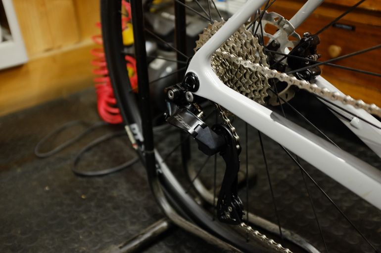 Used Ridley Grifn RS Road - Shimano 105 DI2 // 2x12s 2024 2024 Road & Gravel, Light Gray — image 3 of 8