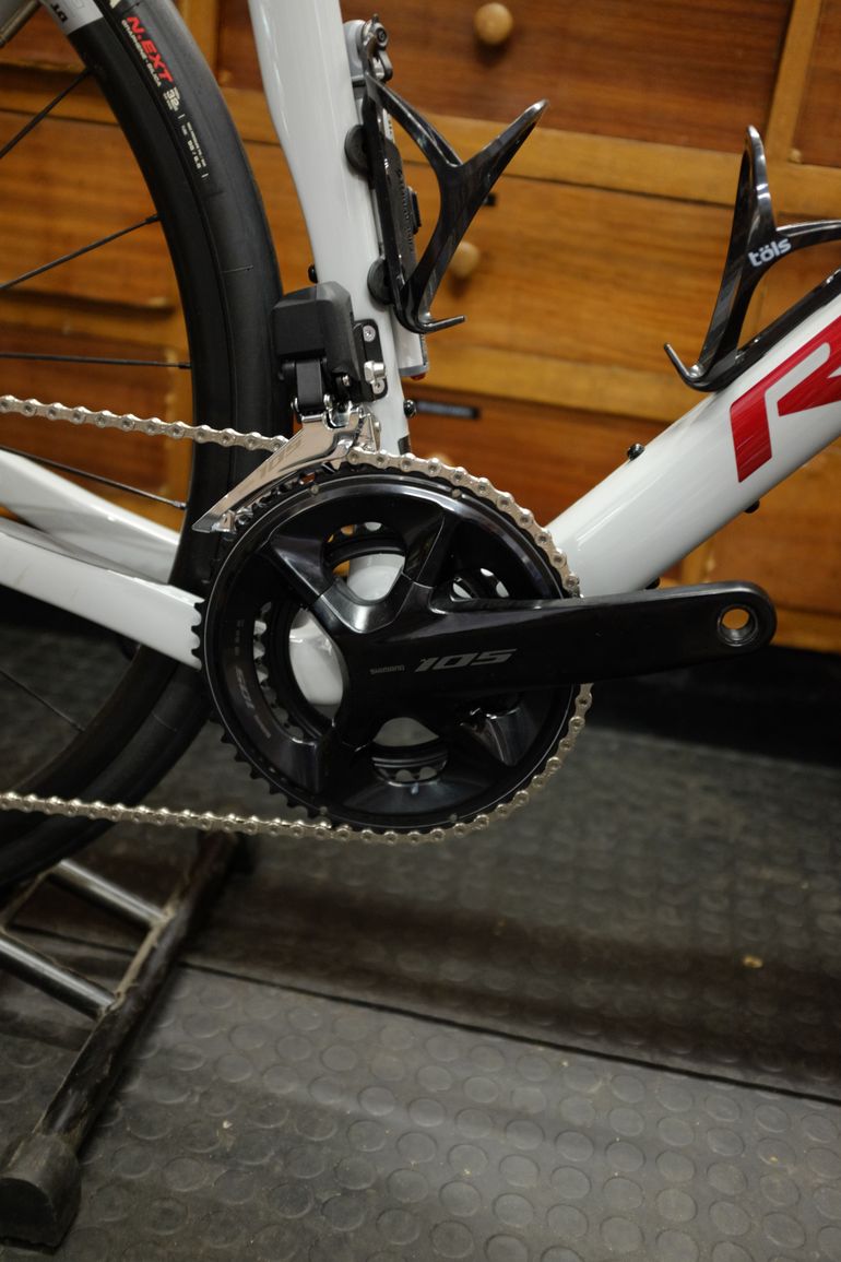 Used Ridley Grifn RS Road - Shimano 105 DI2 // 2x12s 2024 2024 Road & Gravel, Light Gray — image 2 of 8