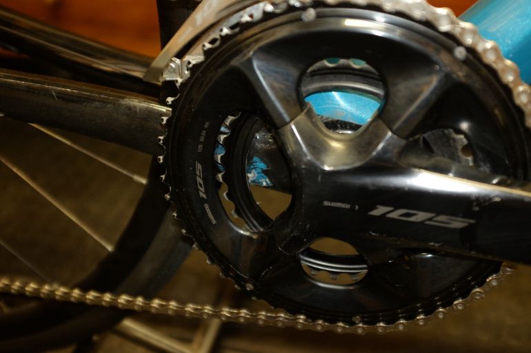 Used Ridley Fenix SLiC - Shimano 105 DI2 // 2x12s 2023 2023 Road & Gravel, Blue — image 4 of 9