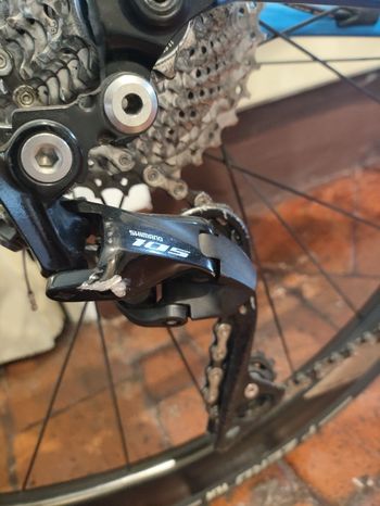 Used Giant Tcr Shimano 105 2019 Road & Gravel, Blue — image 5 of 6